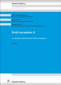 Cover: Droit europ&eacute;en II - St&auml;mpfli Verlag AG