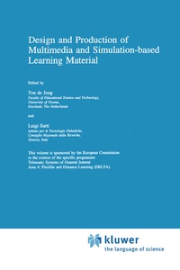 Enlarge image Cover: Design and Production of Multimedia and Simulation-based Learning Material - Springer