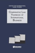 Cover: Comparative Law Yearbook of International Business - Kluwer Law International