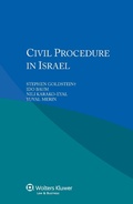 Abbildung von: Civil Procedure in Israel - Kluwer Law International