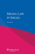 Cover: Media Law in Israel - Kluwer Law International