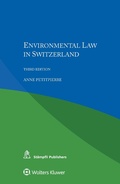 Abbildung von: Environmental Law in Switzerland - Kluwer Law International