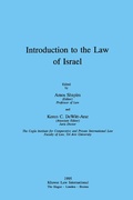 Cover: Introduction to the Law of Israel - Kluwer Law International