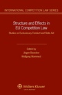 Cover: Structure and Effects in EU Competition Law - Kluwer Law International