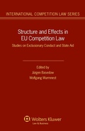 Cover: Structure and Effects in EU Competition Law - Kluwer Law International