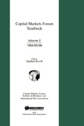 Cover: Capital Markets Forum Yearbook - Kluwer Law International