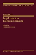 Cover: Legal Issues in Electronic Banking - Kluwer Law International