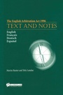 Cover: The English Arbitration Act 1996: Text and Notes - Kluwer Law International