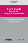Cover: Online Dispute Resolution - Kluwer Law International