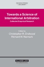 Cover: Towards a Science of International Arbitration: Collected Empirical Research - Kluwer Law International
