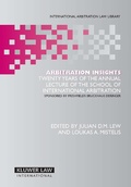 Cover: Arbitration Insights - Kluwer Law International