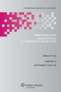 Abbildung von: Arbitrability - Kluwer Law International