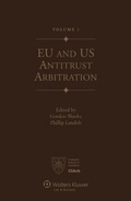 Cover: EU and US Antitrust Arbitration - Kluwer Law International