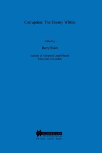 Enlarge image Cover: Corruption: The Enemy Within - Kluwer Law International