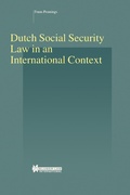 Cover: Dutch Social Security Law in an International Context - Kluwer Law International