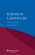 Cover: European Labour Law - Kluwer Law International