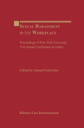 Cover: Sexual Harassment in the Workplace - Kluwer Law International