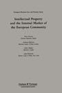 Cover: Intellectual Property and the Internal Market of the European Community - Kluwer Law International