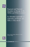 Cover: Regional and National Identities in Europe in the XIXth and XXth Centuries - Kluwer Law International