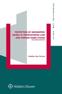 Abbildung von: Protection of Geographic Names in International Law and Domain Name System - Kluwer Law International