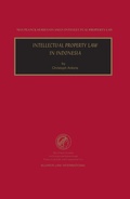 Cover: Intellectual Property Law in Indonesia - Kluwer Law International