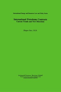 Abbildung von: International Petroleum Contracts - Kluwer Law International