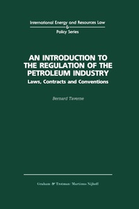 Abbildung von: An Introduction to the Regulation of the Petroleum Industry - Kluwer Law International