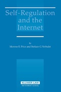 Cover: Self-Regulation and the Internet - Kluwer Law International
