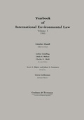 Abbildung von: Yearbook of International Environmental Law - Kluwer Law International