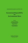 Abbildung von: International Responsibility for Environmental Harm - Kluwer Law International
