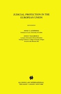 Cover: Judicial Protection in the European Union - Kluwer Law International