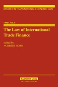Cover: The Law of International Trade Finance - Kluwer Law International