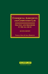 Abbildung von: Commercial Agreements and Competition Law - Kluwer Law International