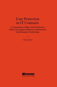 Abbildung von: User Protection in IT Contracts - Kluwer Law International