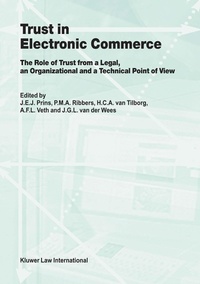 Abbildung von: Trust in Electronic Commerce: The Role of Trust from a Legal - Kluwer Law International