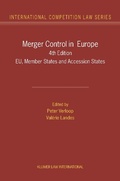 Cover: Merger Control in Europe - Kluwer Law International