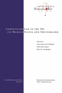 Abbildung von: Competition Law in the EU, Its Member States and Switzerland - Kluwer Law International