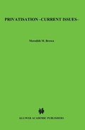 Cover: Privatisation - Current Issues - Kluwer Law International