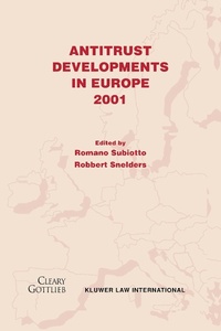 Abbildung von: Antitrust Developments in Europe 2001 - Kluwer Law International