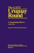 Cover: The GATT Uruguay Round - Kluwer Law International