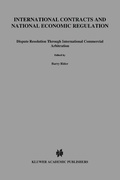 Cover: International Contracts and National Economic Regulation - Kluwer Law International