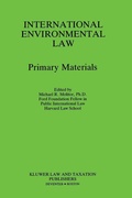 Abbildung von: International Environmental Law - Kluwer Law International