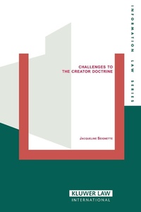 Enlarge image Cover: Challenges to the Creator Doctrine - Kluwer Law International