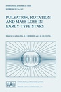 Cover: Pulsation, Rotation and Mass Loss in Early-Type Stars - Kluwer Academic Publishers