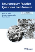 Cover: Neurosurgery Practice Questions and Answers - Thieme Publishers