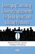 Cover: Leveraging Community-University Engagements for Social Impact with Lifelong Penchants - Nova Science Publishers Inc
