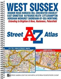 Abbildung von: West Sussex A-Z Street Atlas - Geographers' A-Z Map Co Ltd