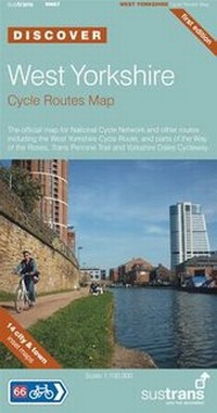 Abbildung von: West Yorkshire Cycle Routes Map - Sustrans