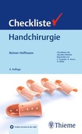Cover: Checkliste Handchirurgie - Thieme
