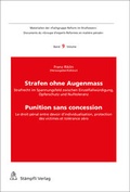 Cover: Strafen ohne Augenmass - Punition sans concession - St&auml;mpfli Verlag AG